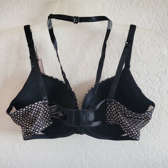 NWT New Very Sexy Plunge Bra Victoria's Secret 36C New Lightly Lined Halter - Picture 16 of 16